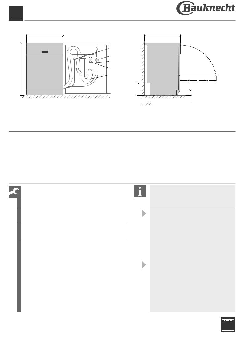 BAUKNECHT BFO 3T132 CH Installation Instructions