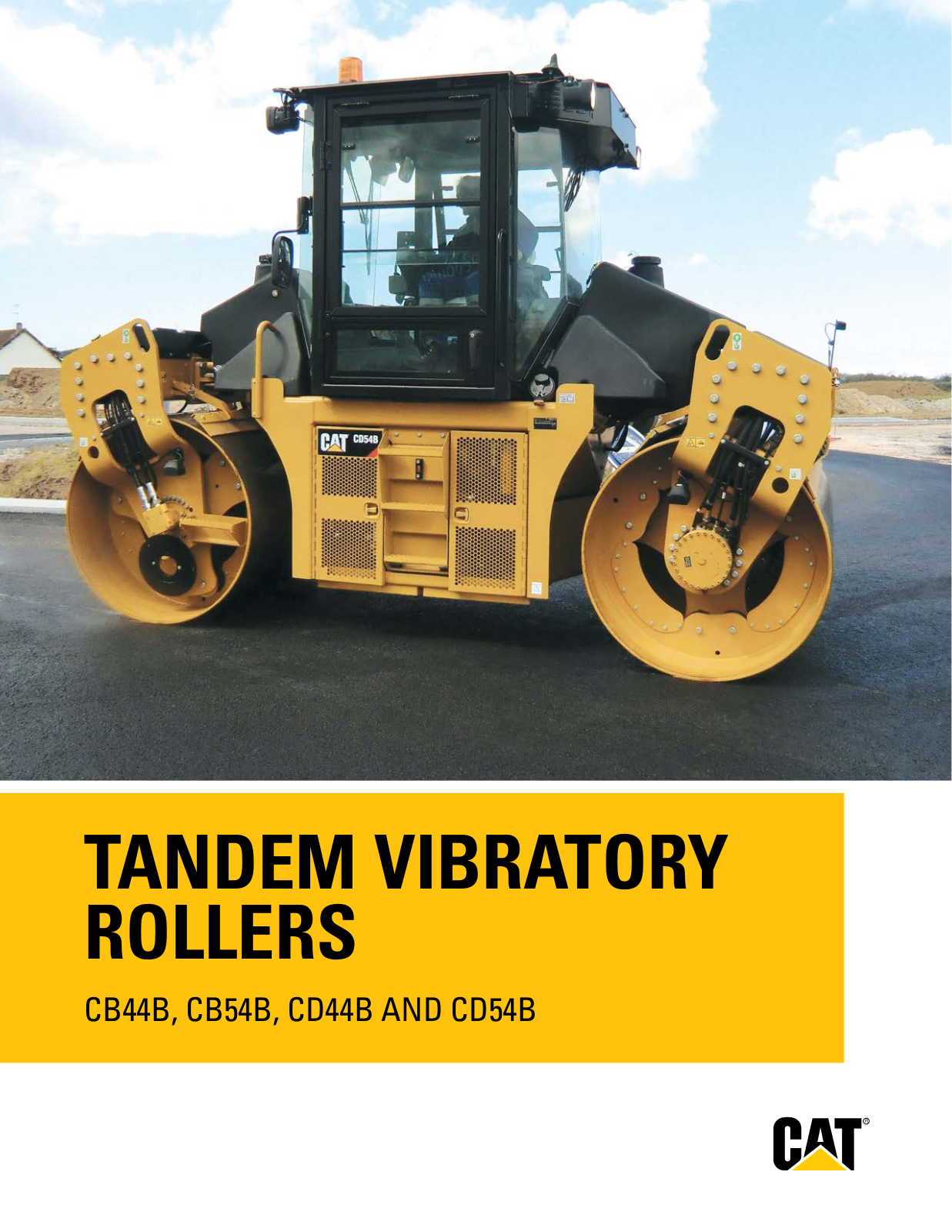 Caterpillar CB54B, CD54B, CD44B, CB44B BROCHURE - ManualMachine.com
