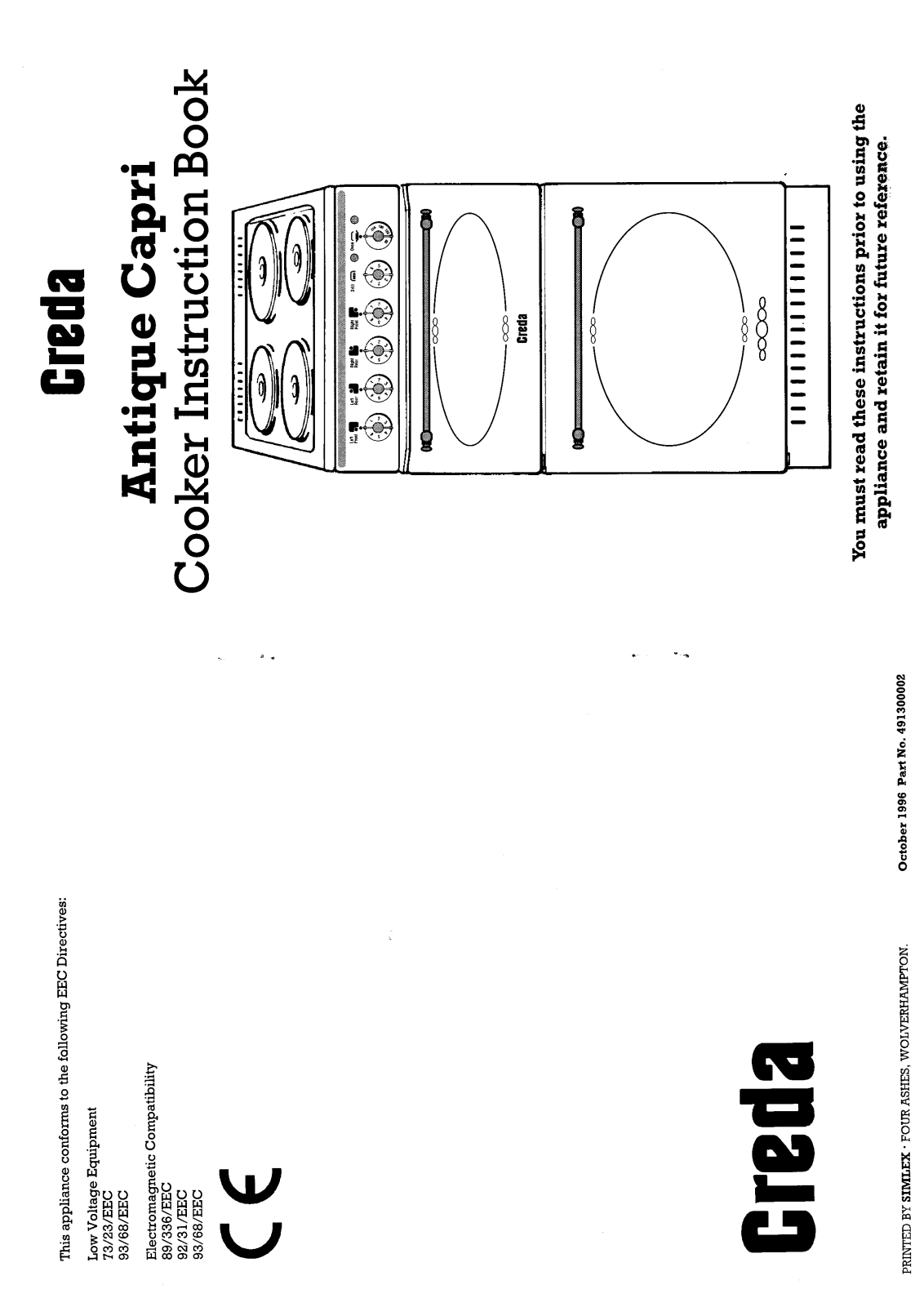 Creda HB49131 User Manual