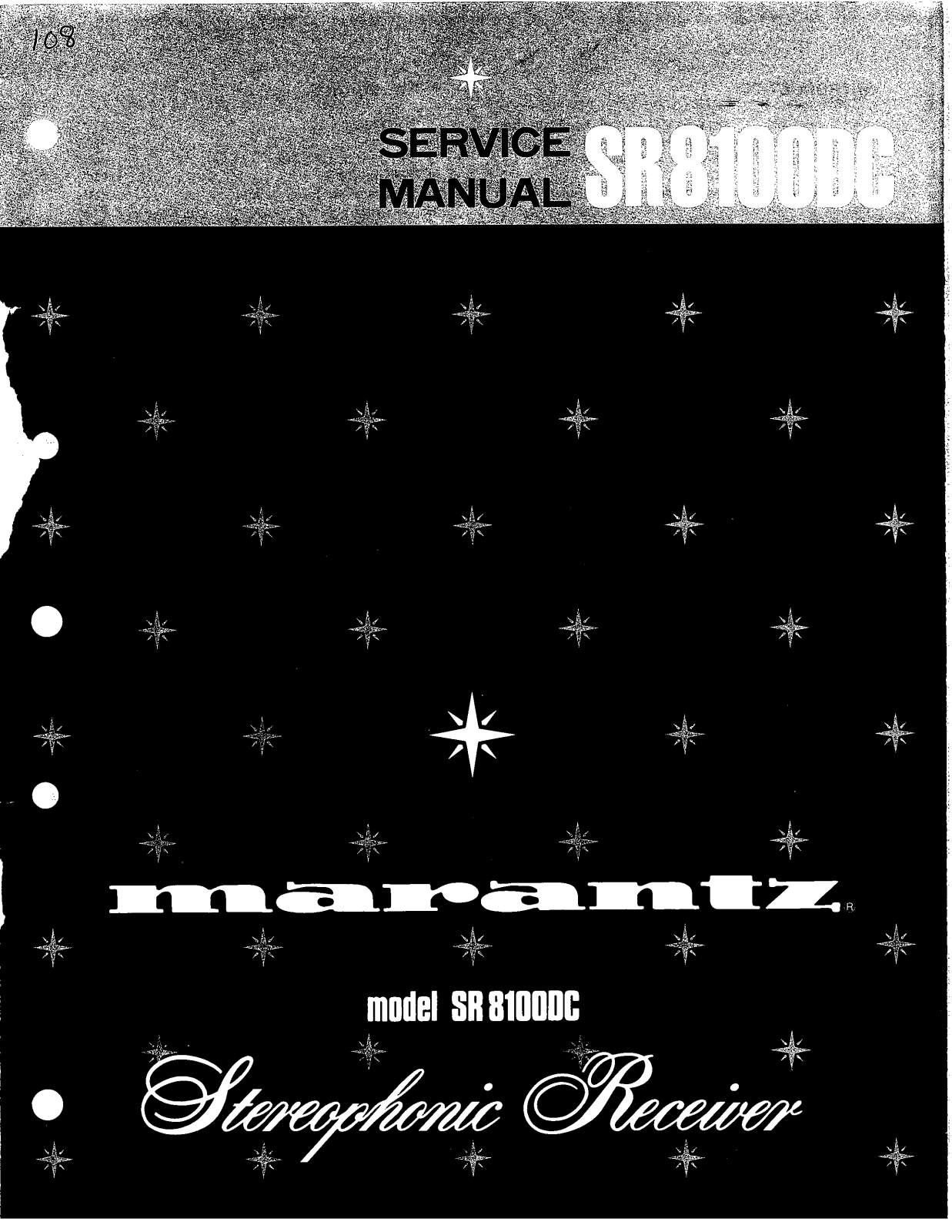 Marantz SR-8100-DC Service Manual