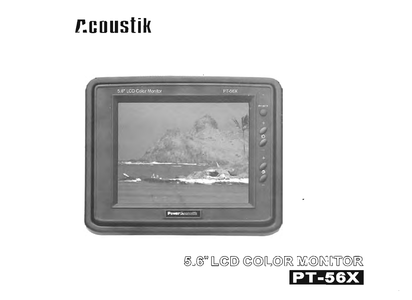 Power Acoustik PT-56X Owners Manual