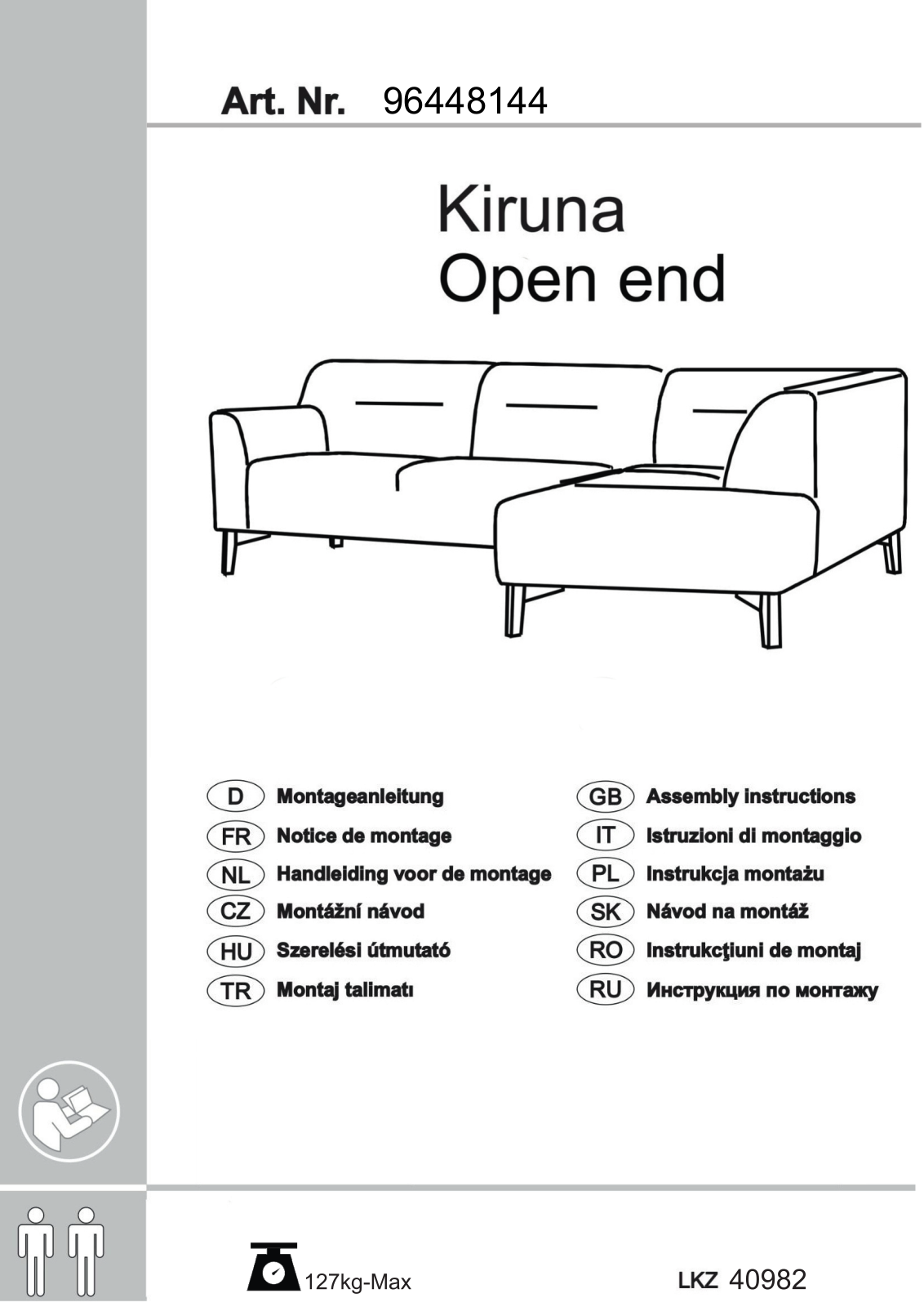 andas Kiruna Assembly instructions