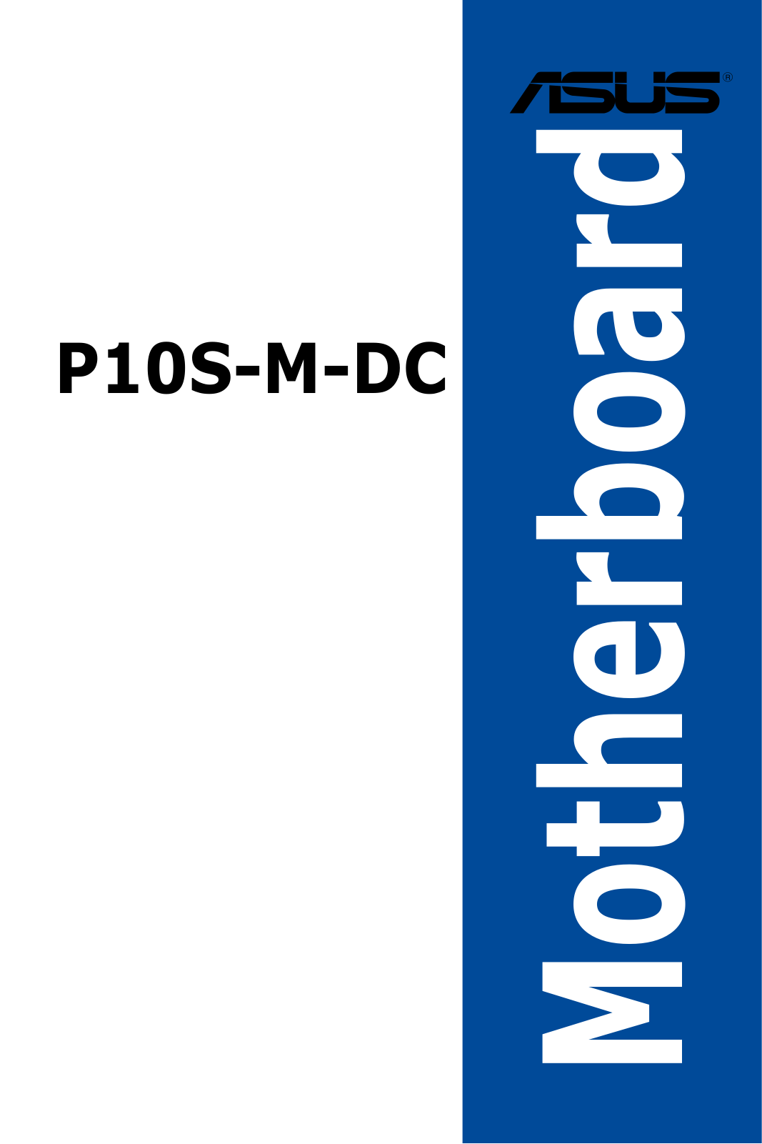 Asus P10S-M-DC User Manual