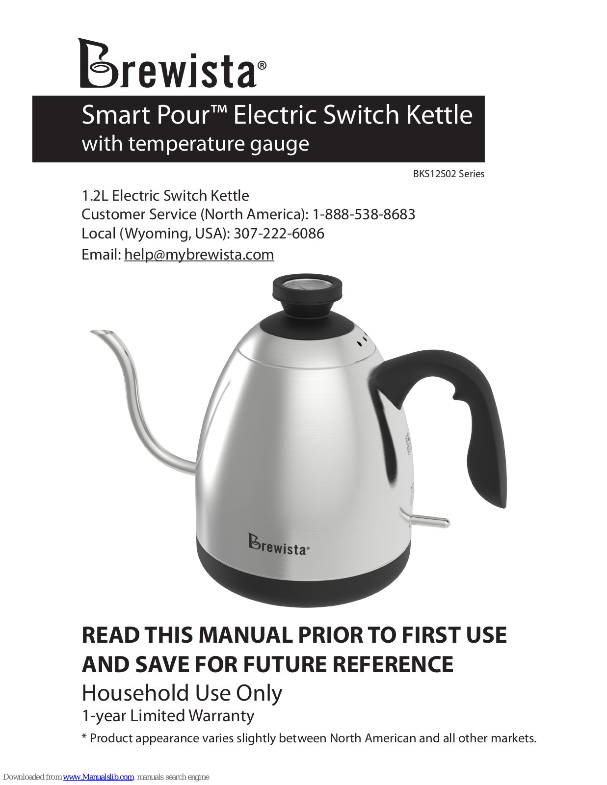 BREWISTA Smart Pour User Manual - ManualMachine.com