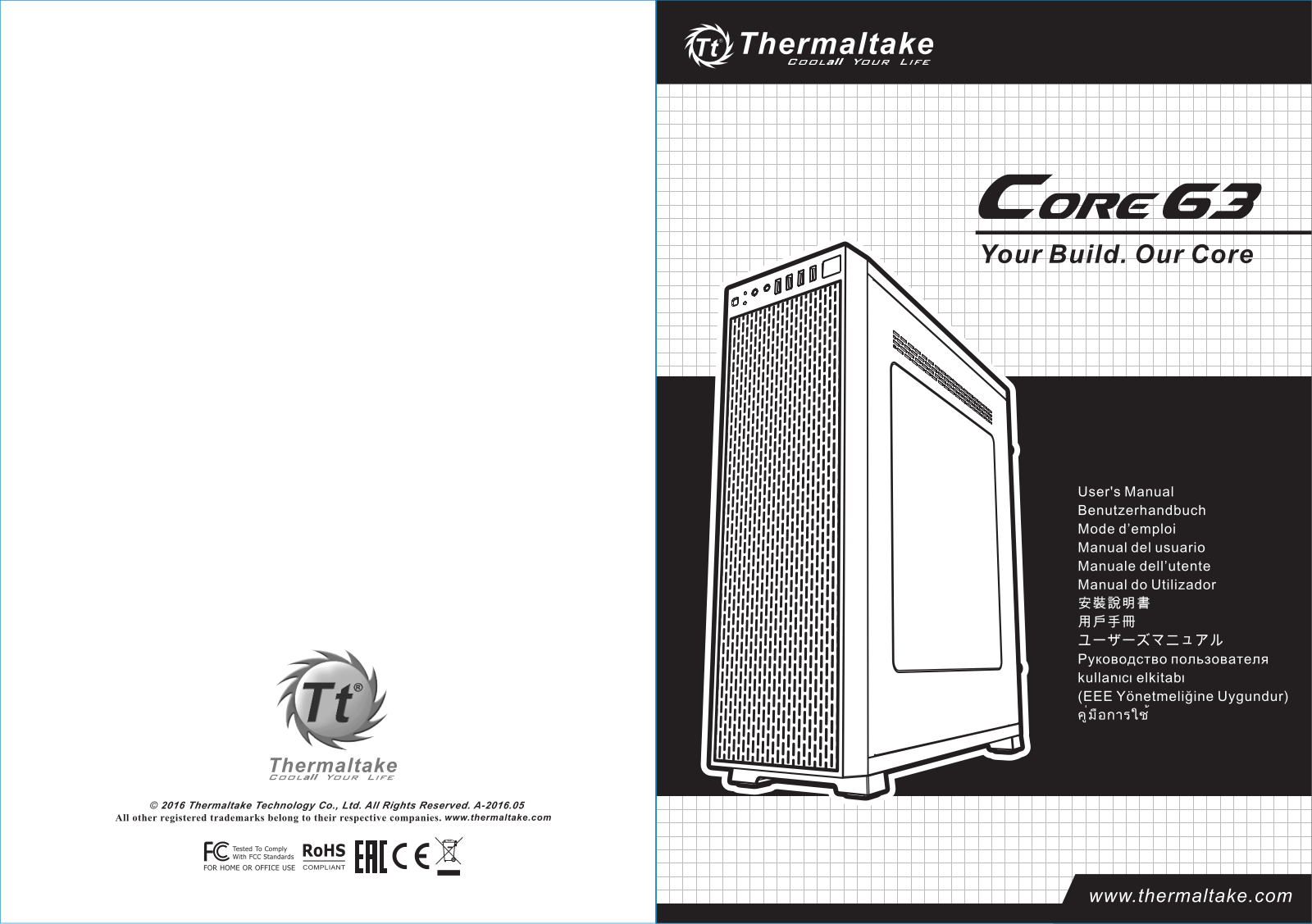 Thermaltake CA-1G6-00T1WN-00 User Manual