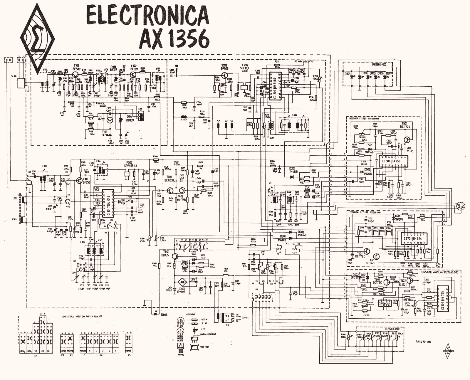 Other E Electronica-AX1356 Schematic - ManualMachine.com