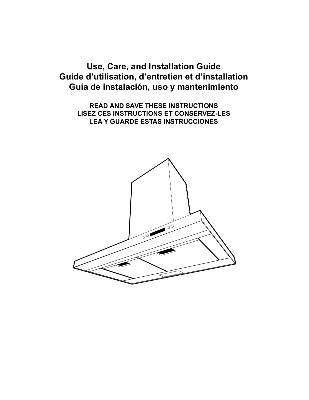 Elica ETB430S1 Installation