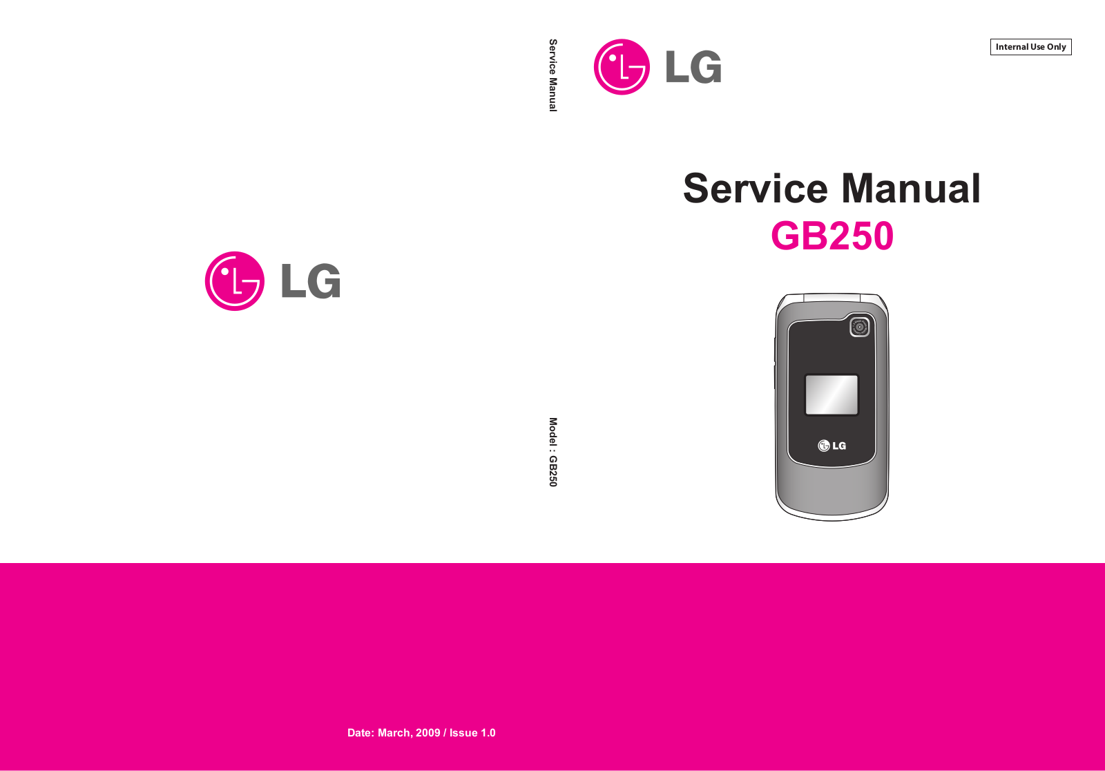 LG GB250 Service Manual