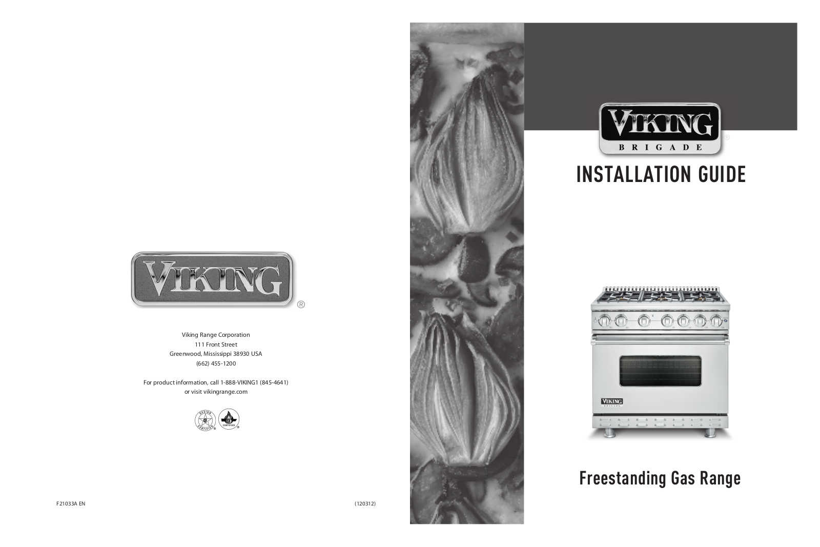 Viking BVGRC848-6G-W Installation  Manual