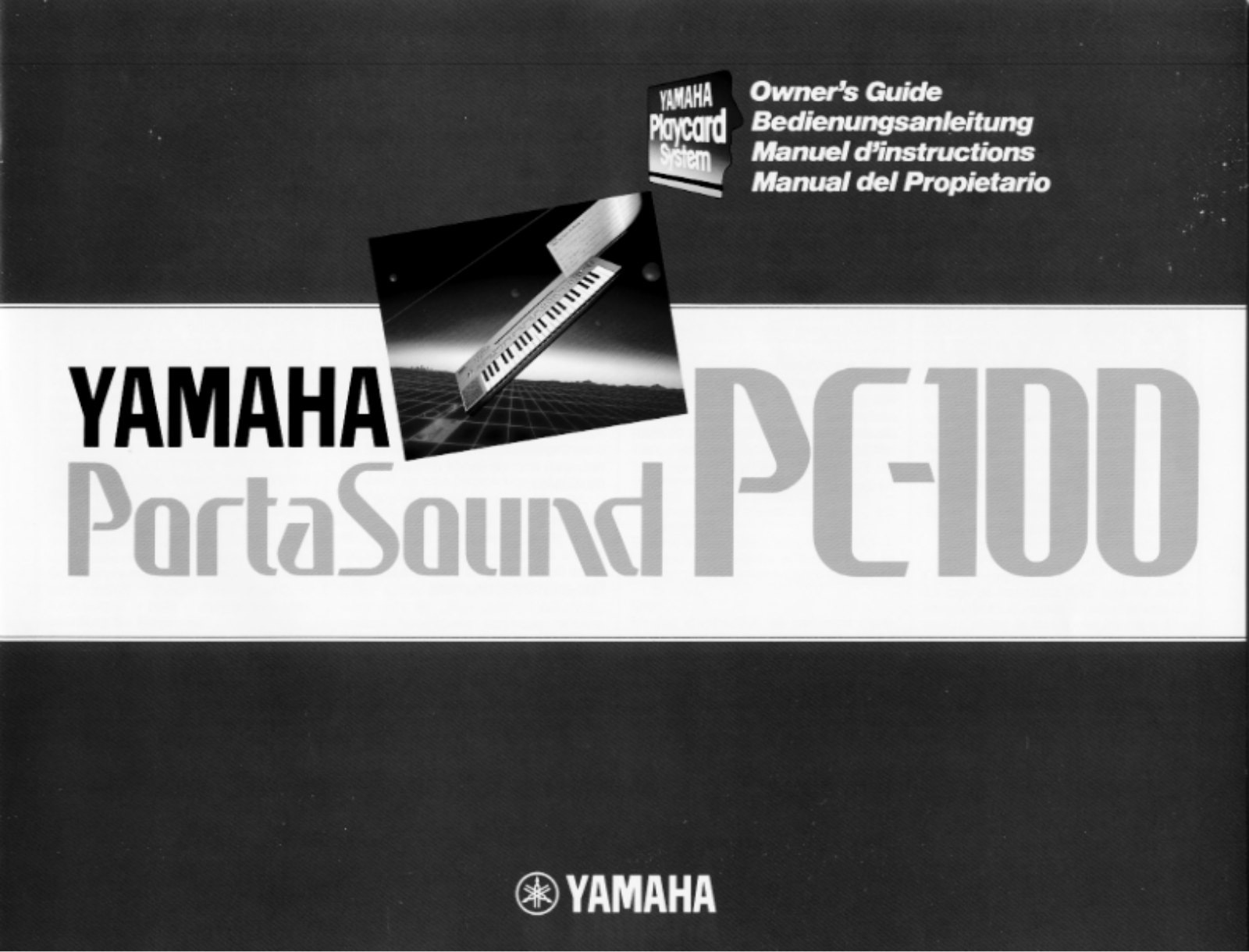 Yamaha PC100, PC100E User Manual