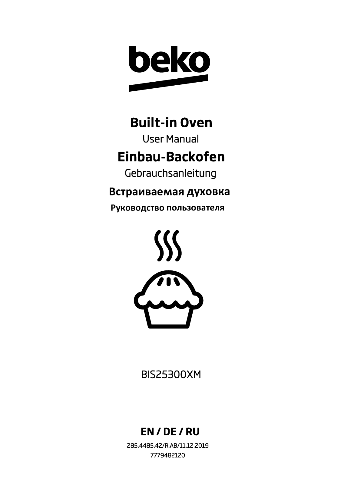 BEKO BIS 25300 XM User manual