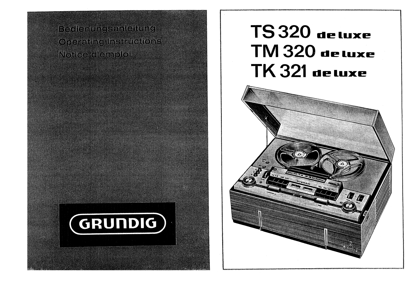 Grundig TK-321 Owners Manual