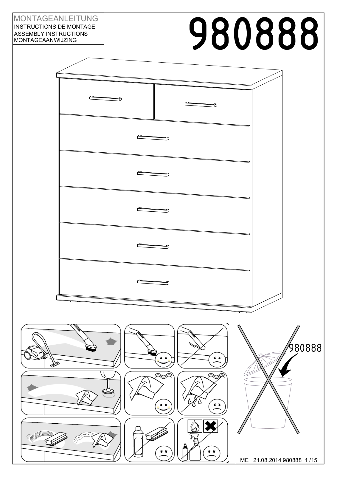 Wimex 980888 Assembly instructions