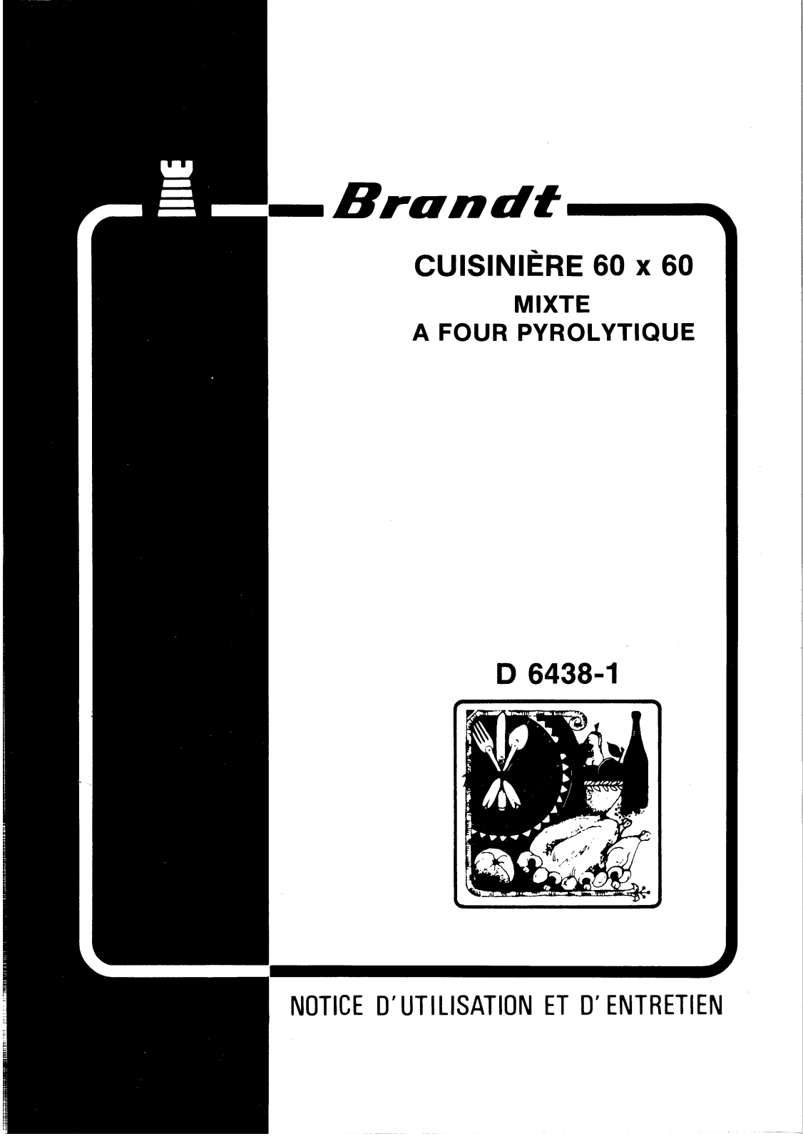 BRANDT D6438 User Manual