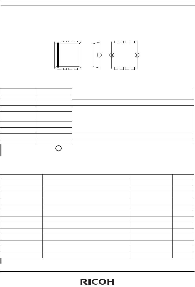 RICOH R1215D Technical data