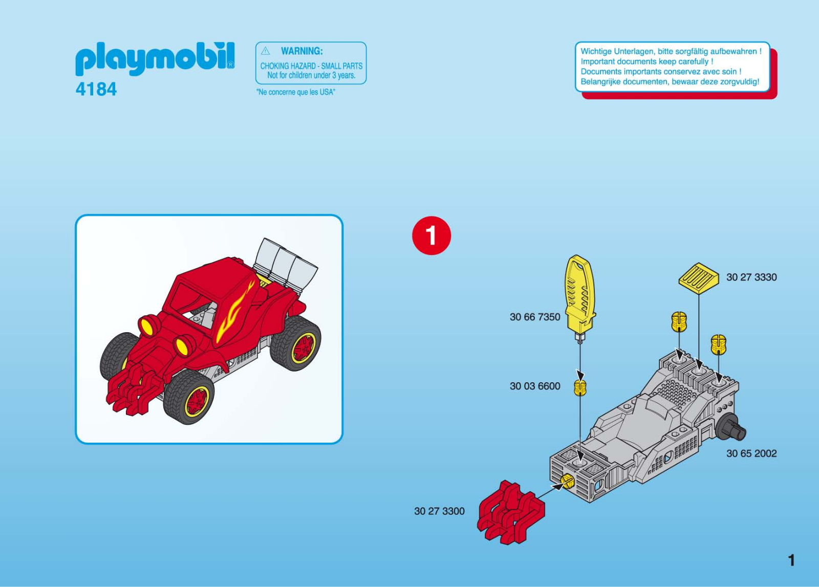 Playmobil 4184 Instructions