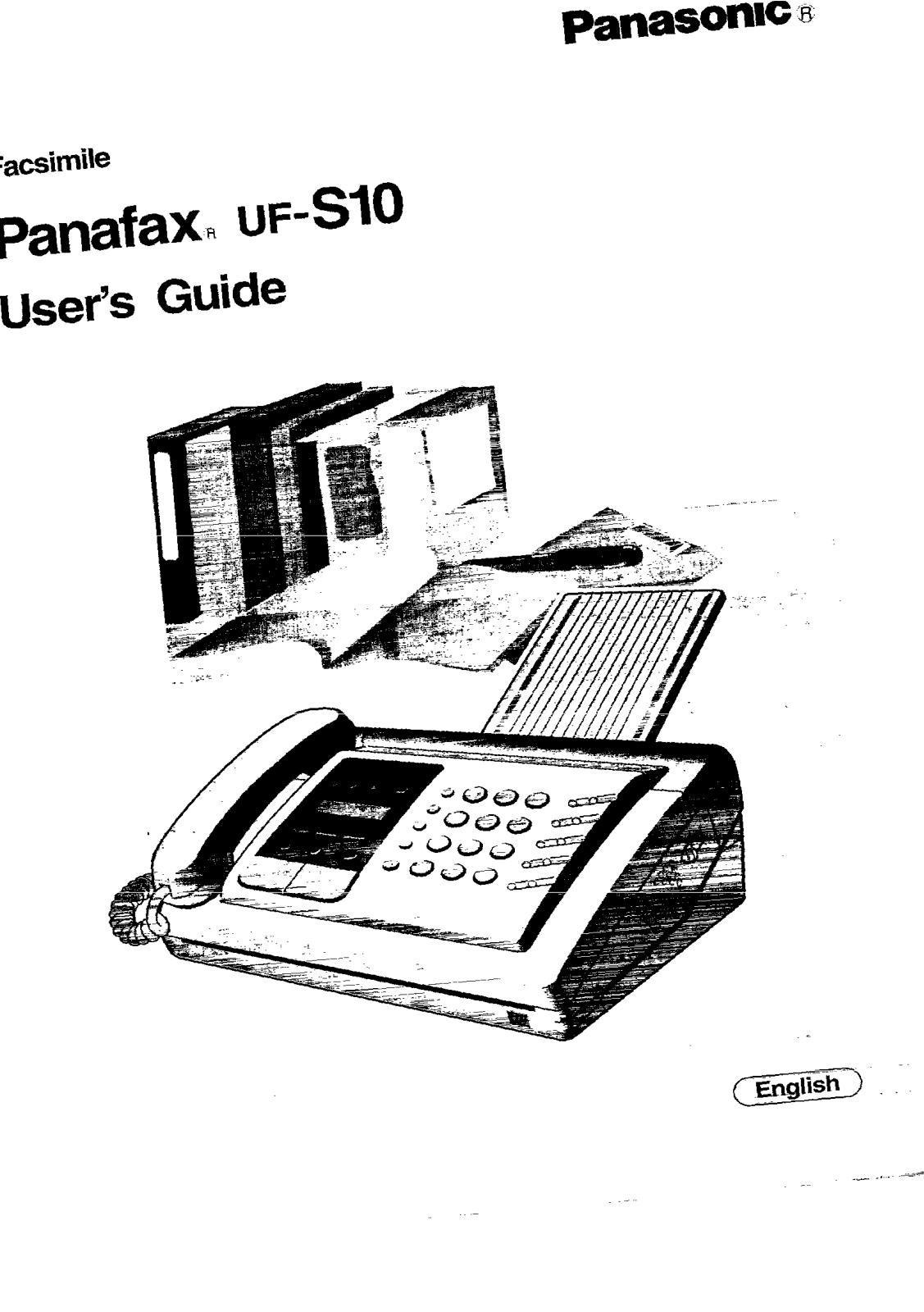 Panasonic UF-S10 User Manual