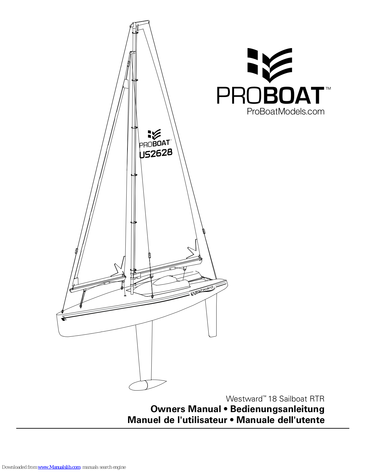 ProBoat Westward 18 Sailboat RTR Owner's Manual