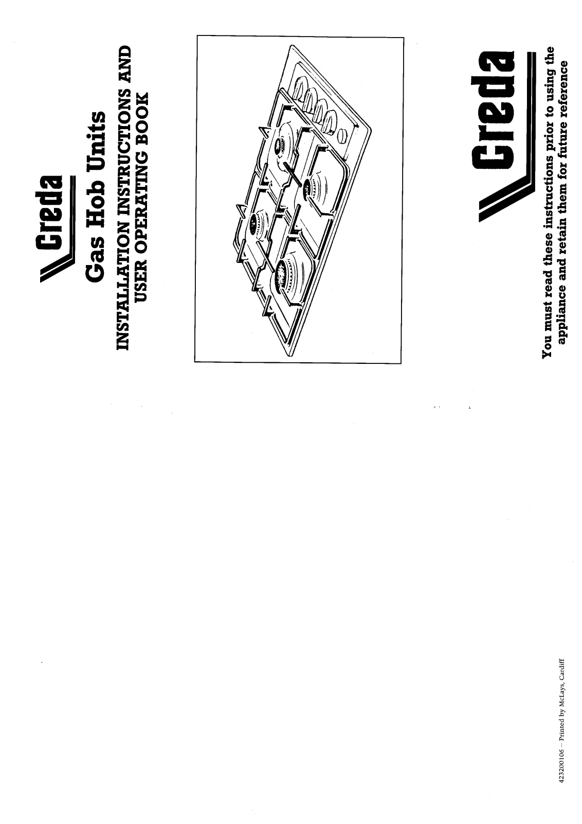 Creda HB42326 User Manual