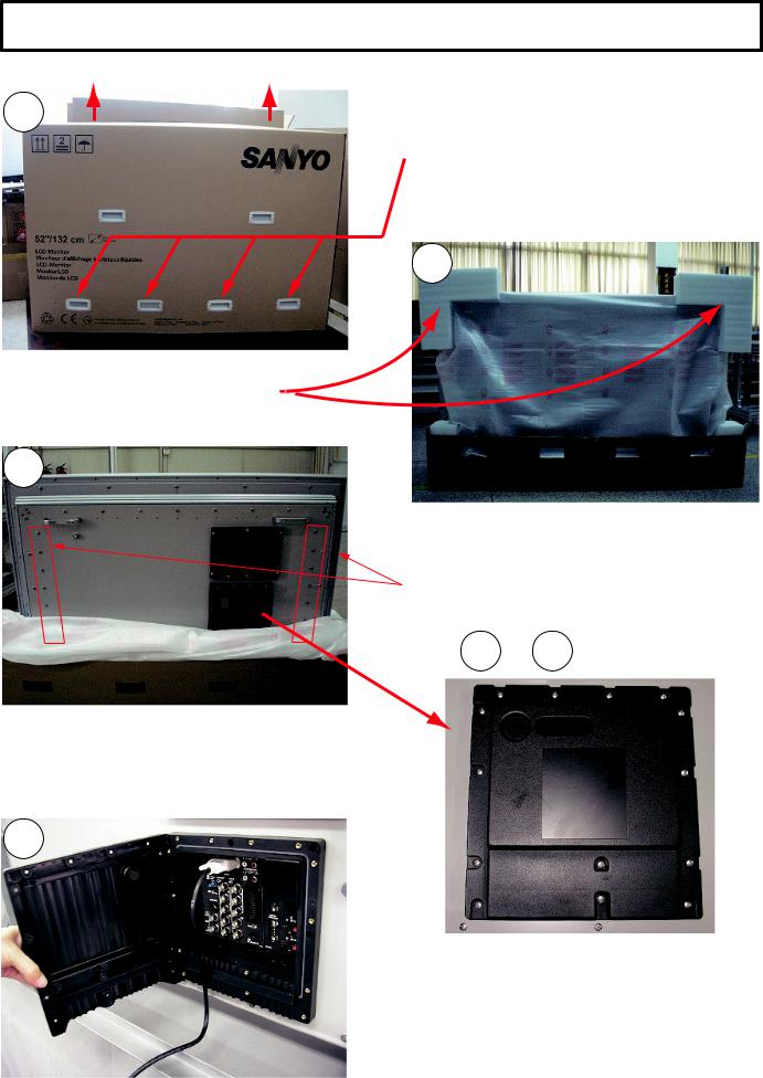 Sanyo 52 inch Instruction Manual