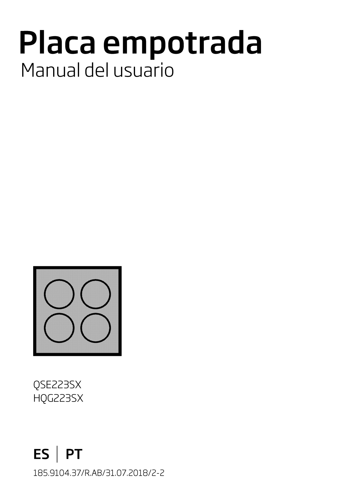 Beko QSE223SX, HQG223SX User manual