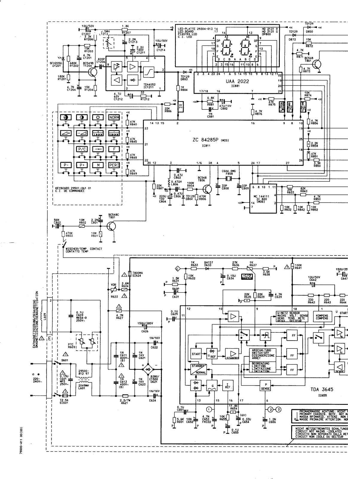 GRUNDIG CUC3400 Service Manual