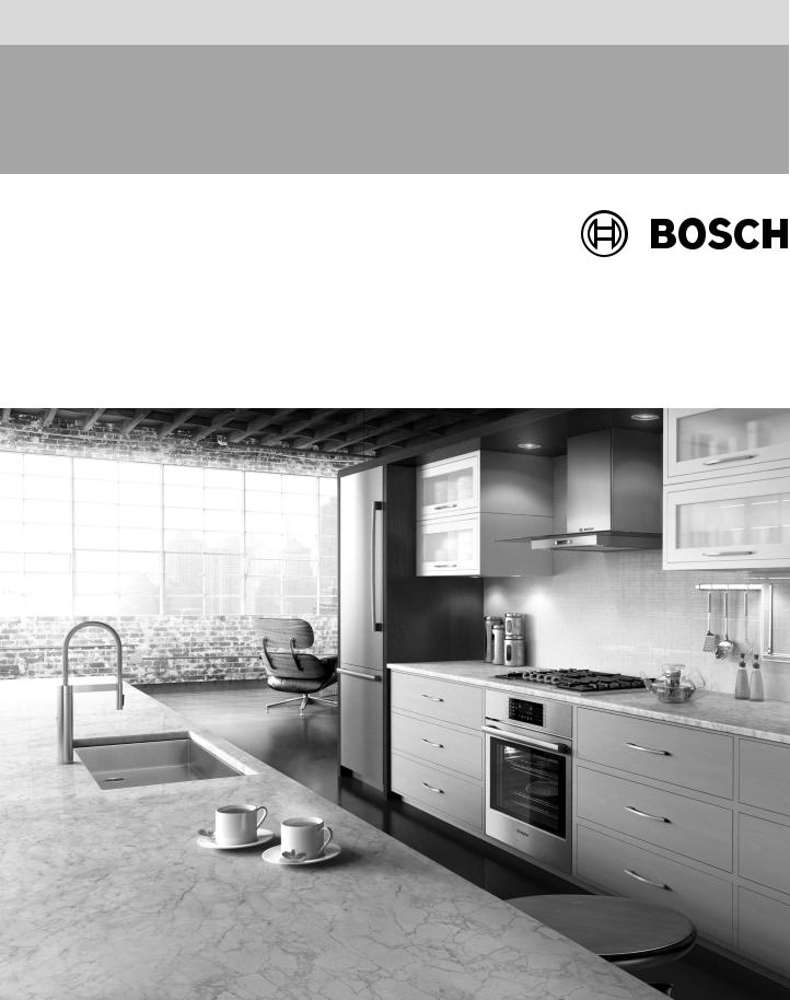 Bosch HDD80051UC Installation Manual