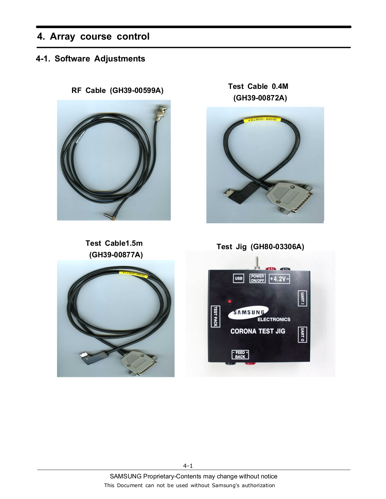 Samsung SGH-L310 Alignment & Adjustment