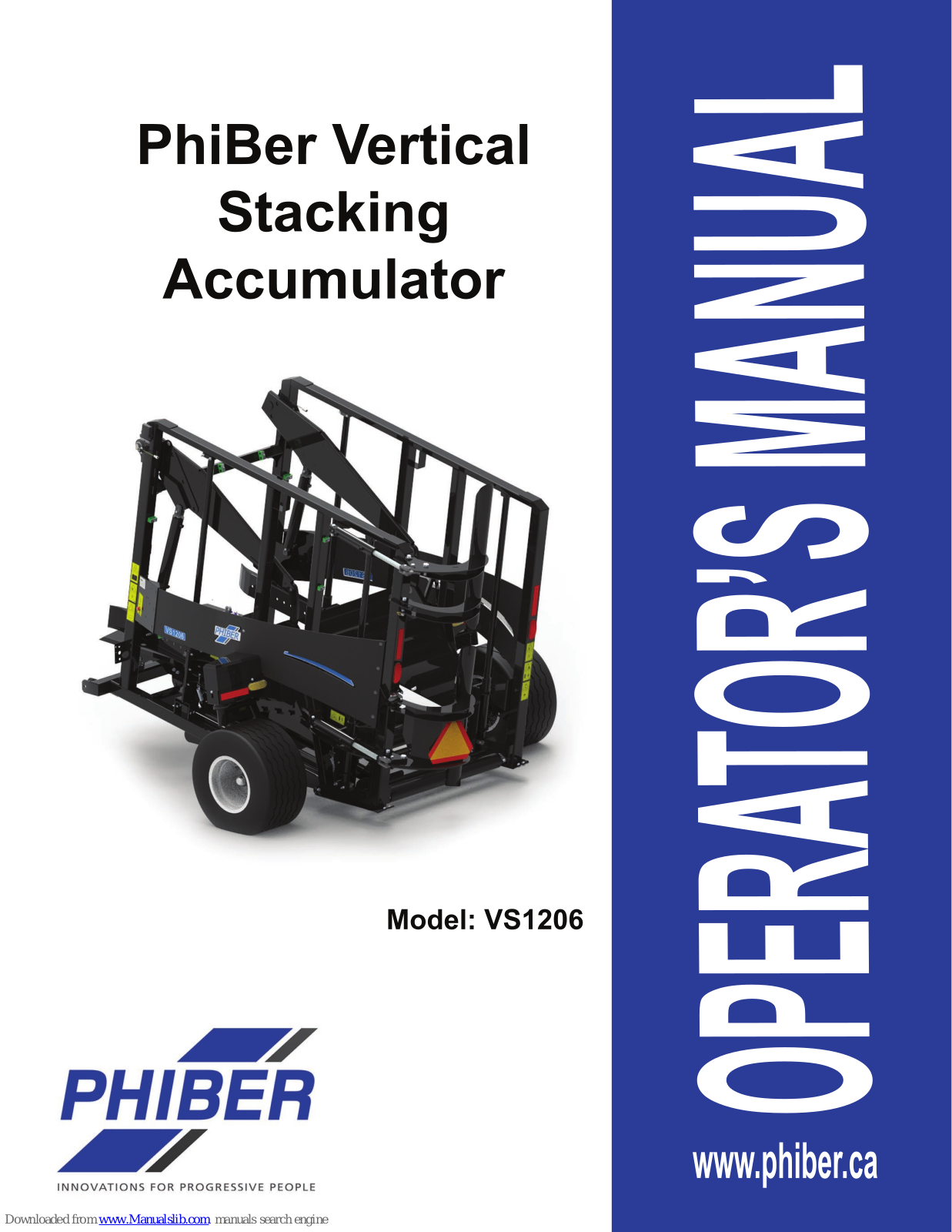 PhiBer VS1206 Operator's Manual - ManualMachine.com