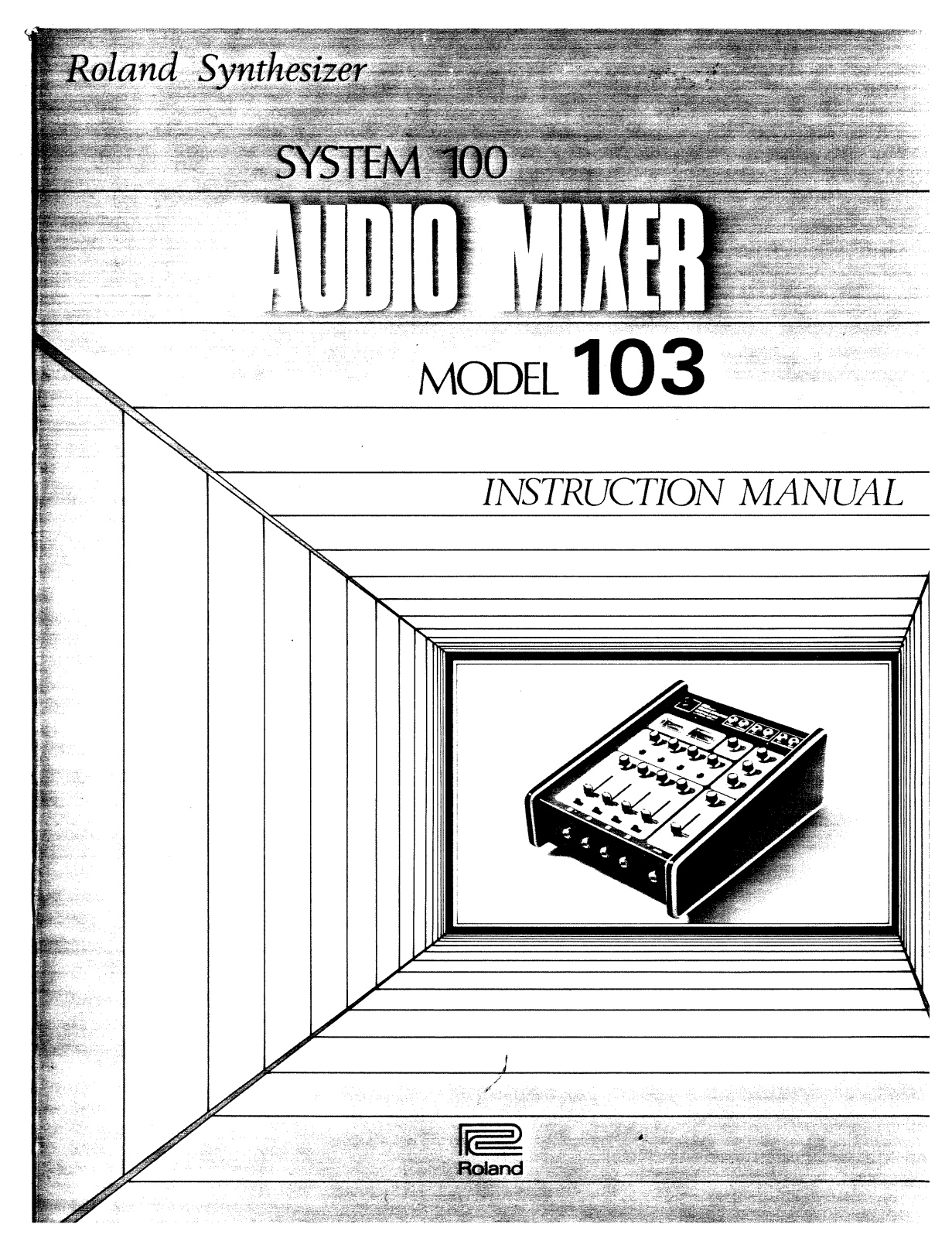 Roland 103 Service Manual