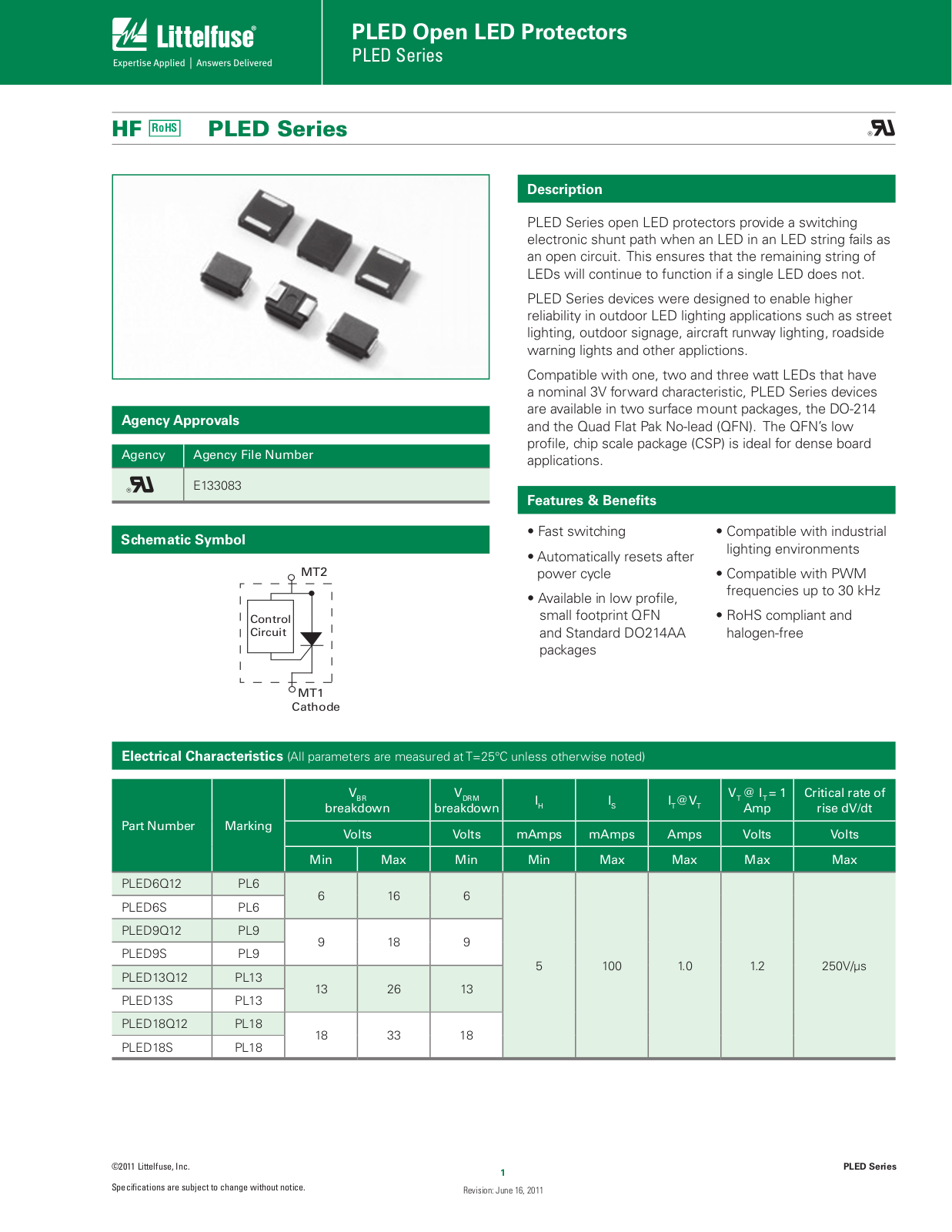 Littelfuse PLED User Manual