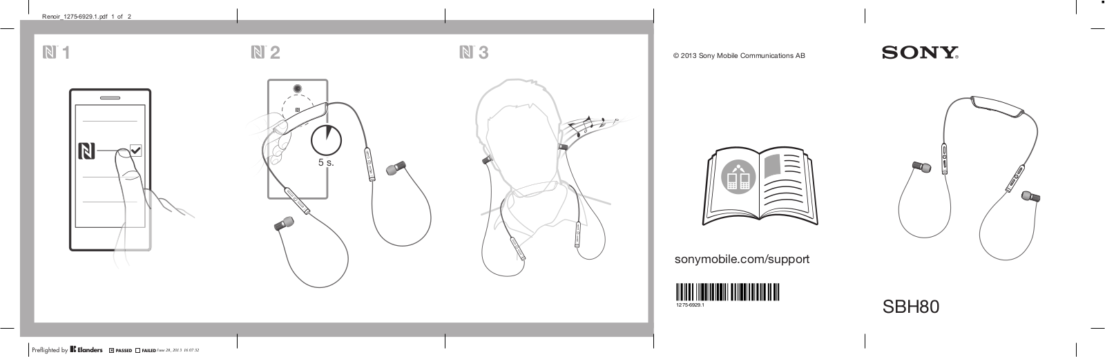 Sony RD0040 User Manual