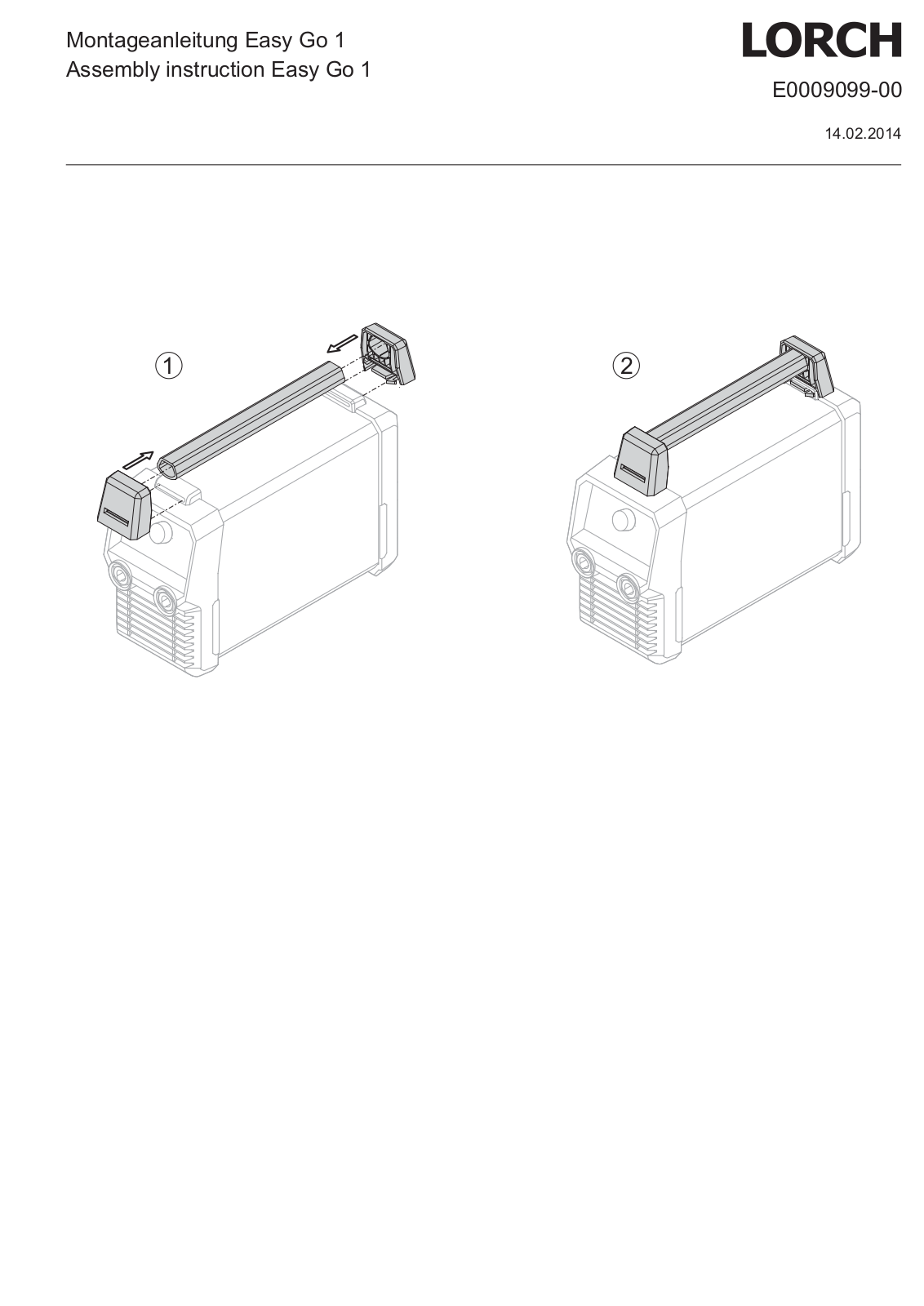 Lorch Easy Go 1 Assembly instruction - ManualMachine.com