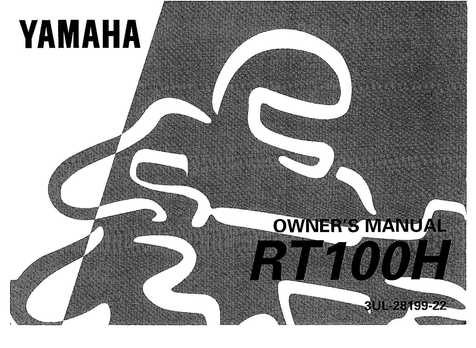 Yamaha RT100 H 1996 Owner's manual