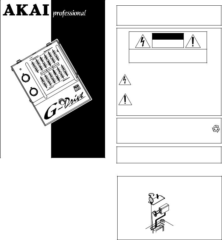 Akai G-Drive D2G Reference Manual