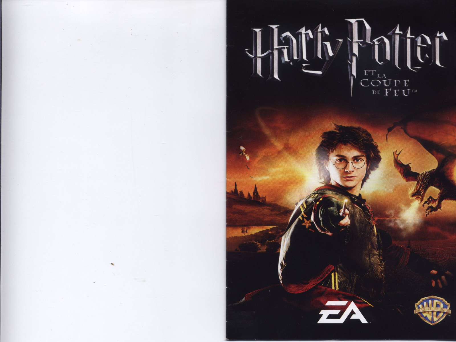 GAMES SONY PS & PSX HARRY POTTER ET LA COUPE DE FEU User Manual