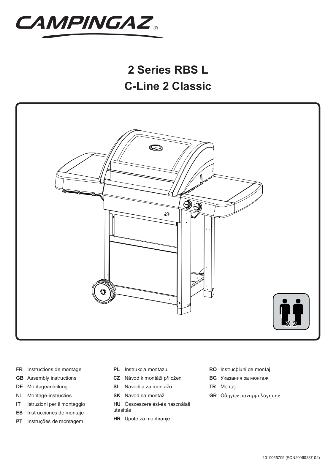 Campingaz C-line 2 Cl User Manual