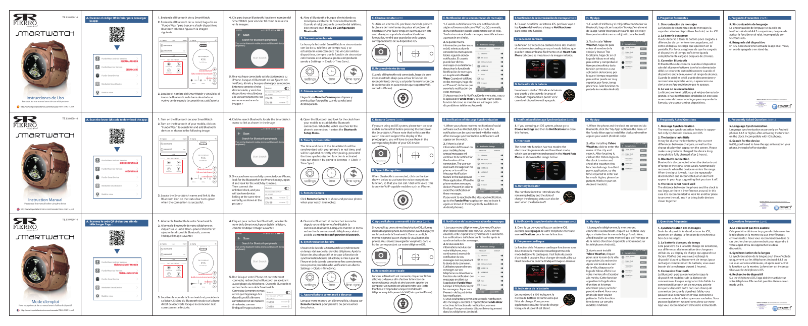 imperii electronics SmartWatch Instruction Manual