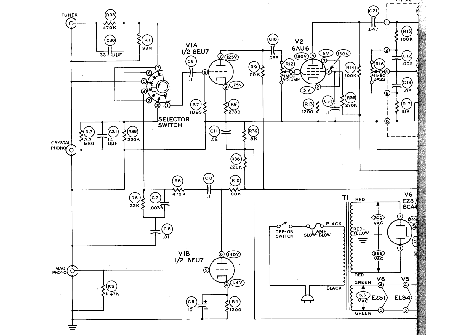 Heathkit AA-161 Schematic