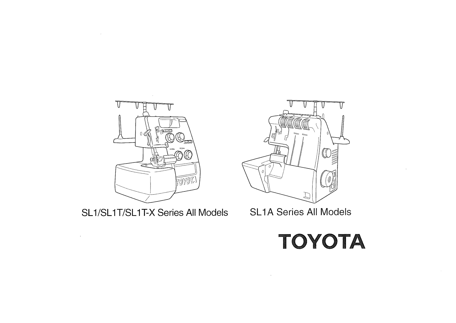 Toyota SL3314, SLR4D User Manual