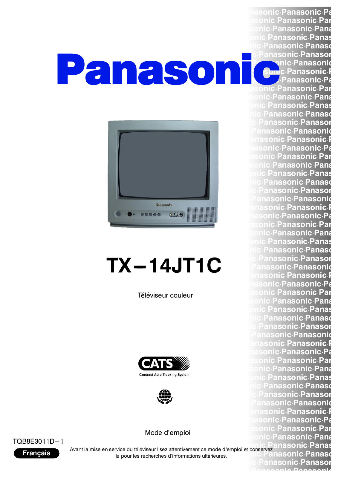 PANASONIC TX-14JT1C User Manual