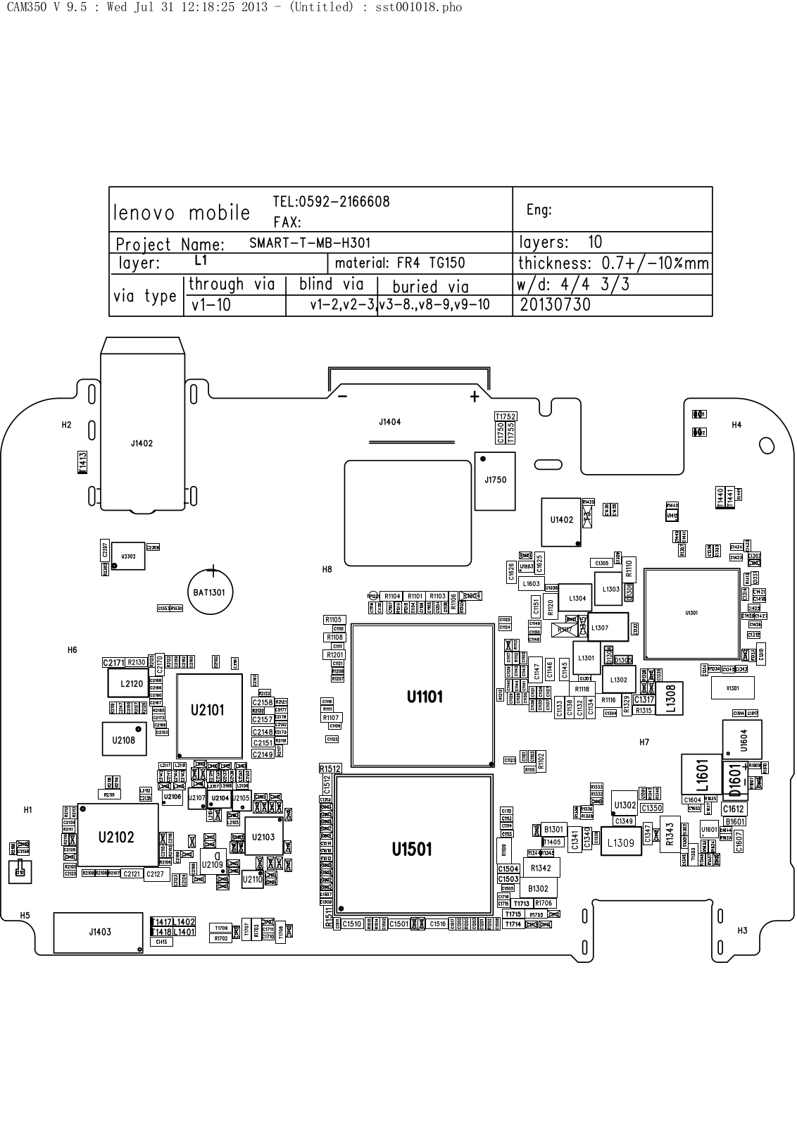 Lenovo S898T schematic diagram and service manual