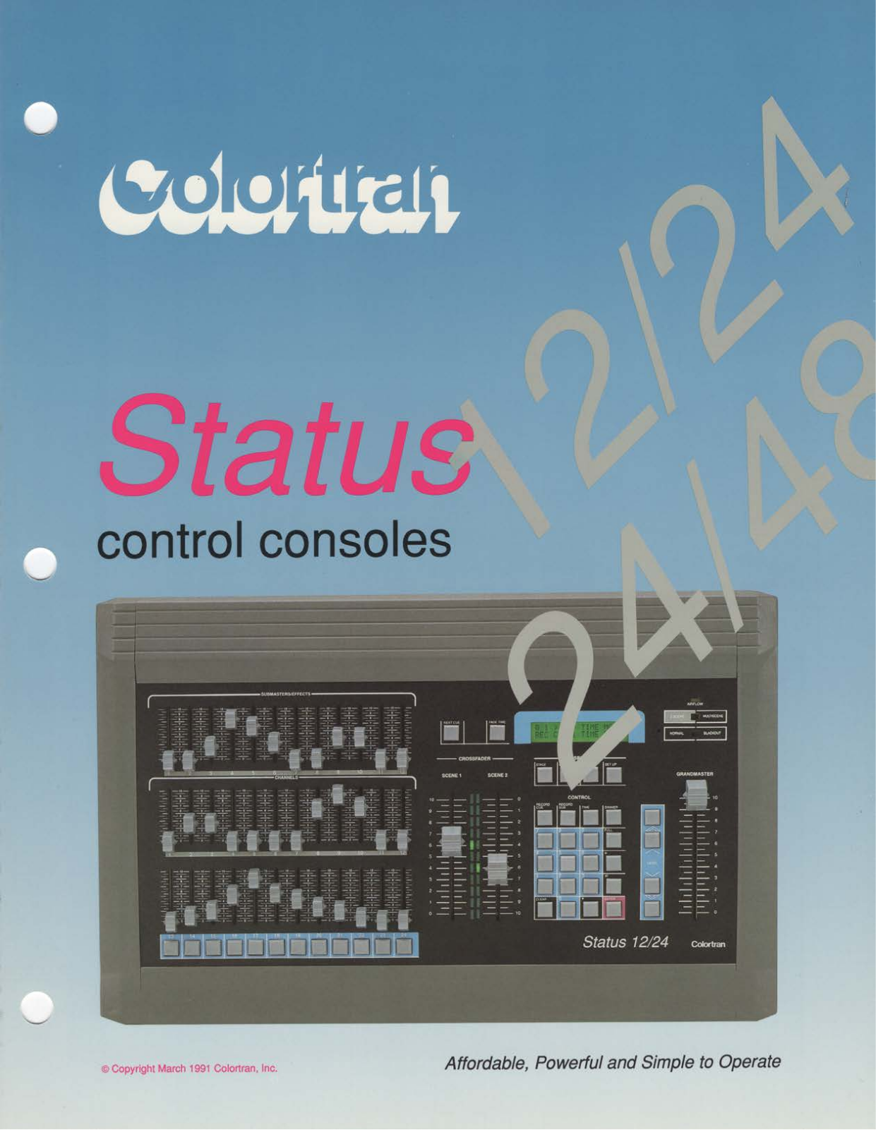 Berkey Colortran Status Console Brochure - ManualMachine.com