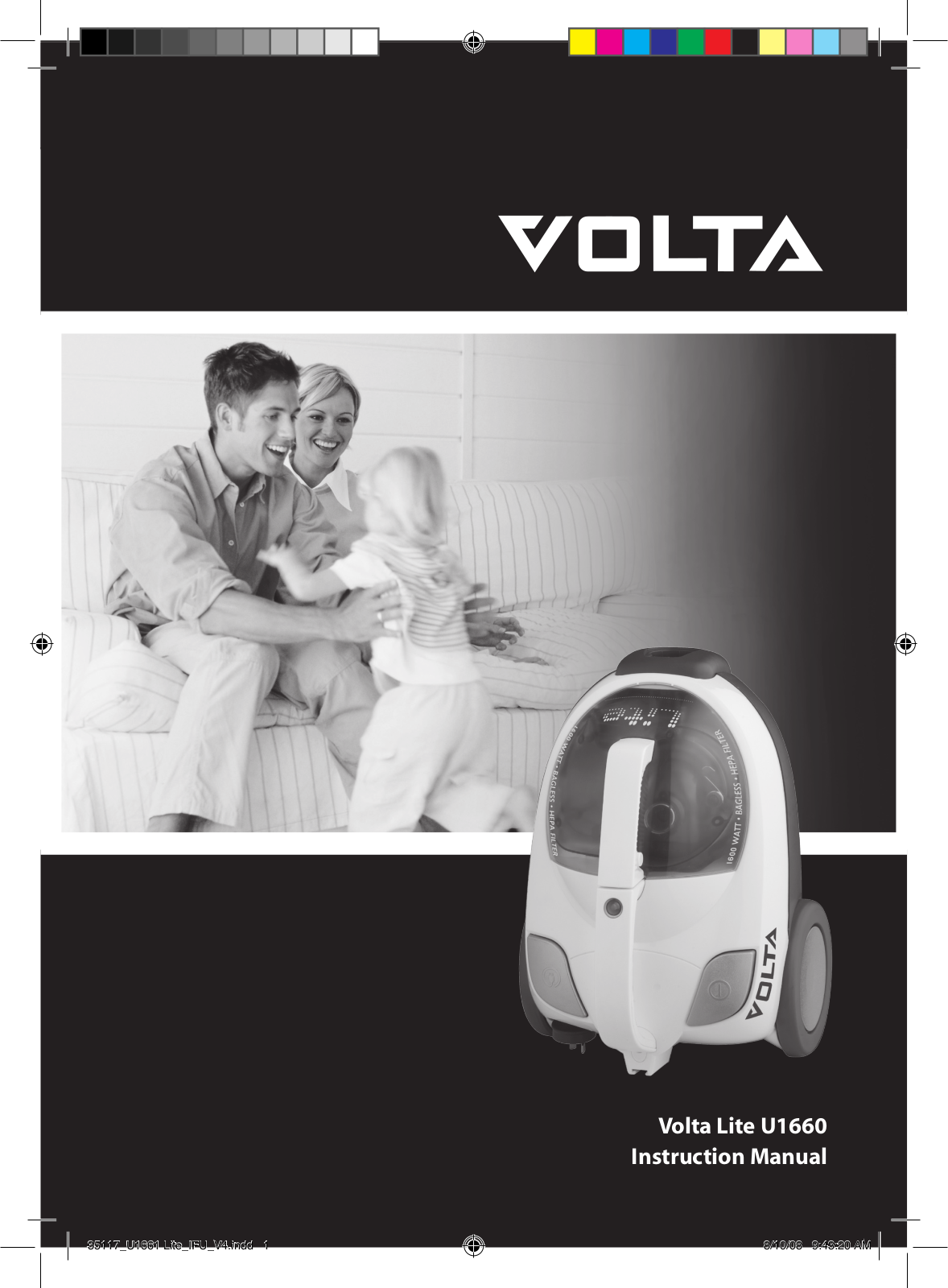 VOLTA Lite U1660 Instruction Manual