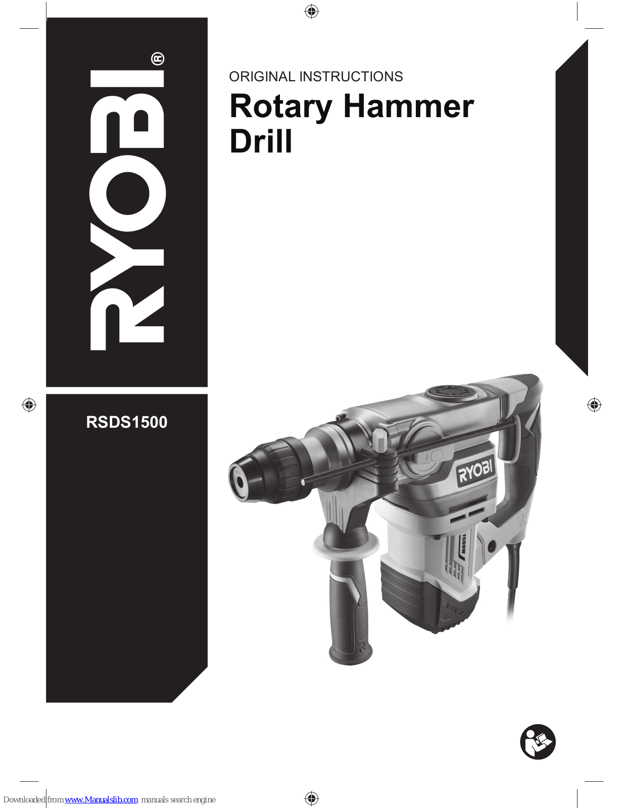 Ryobi RSDS1500 Original Instructions Manual