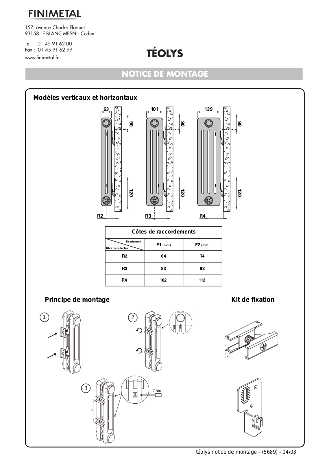 FINIMETAL TEOLYS User Manual