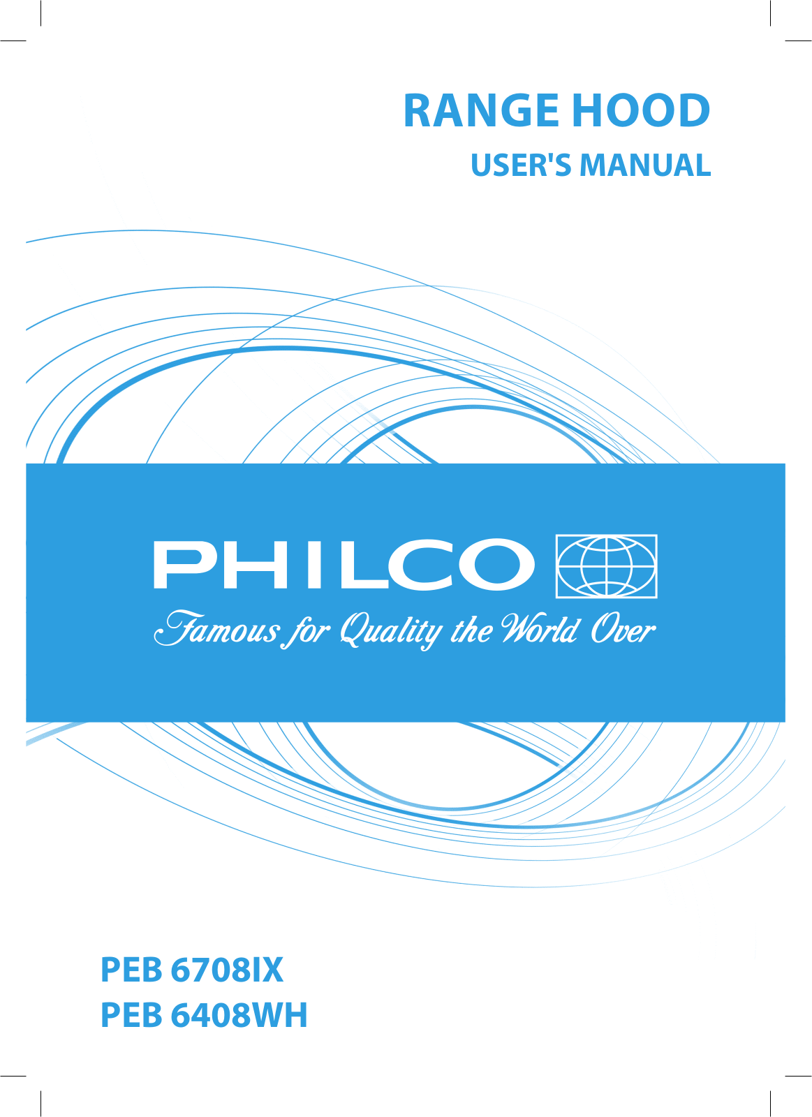 Philco PEB 6708 IX User Manual