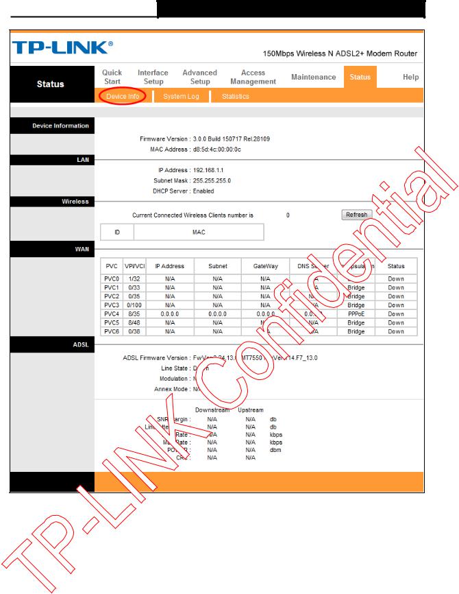 TP Link TDW8901NV3 User Manual