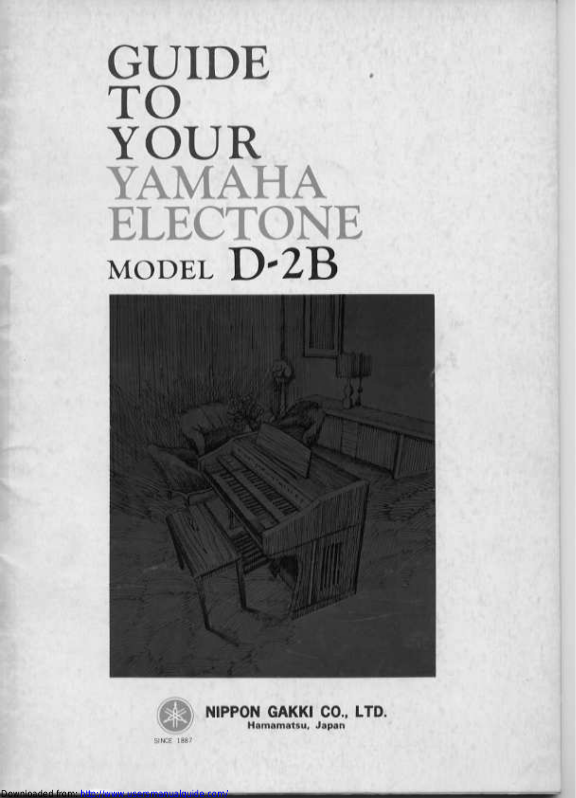 Yamaha Audio D-2B User Manual