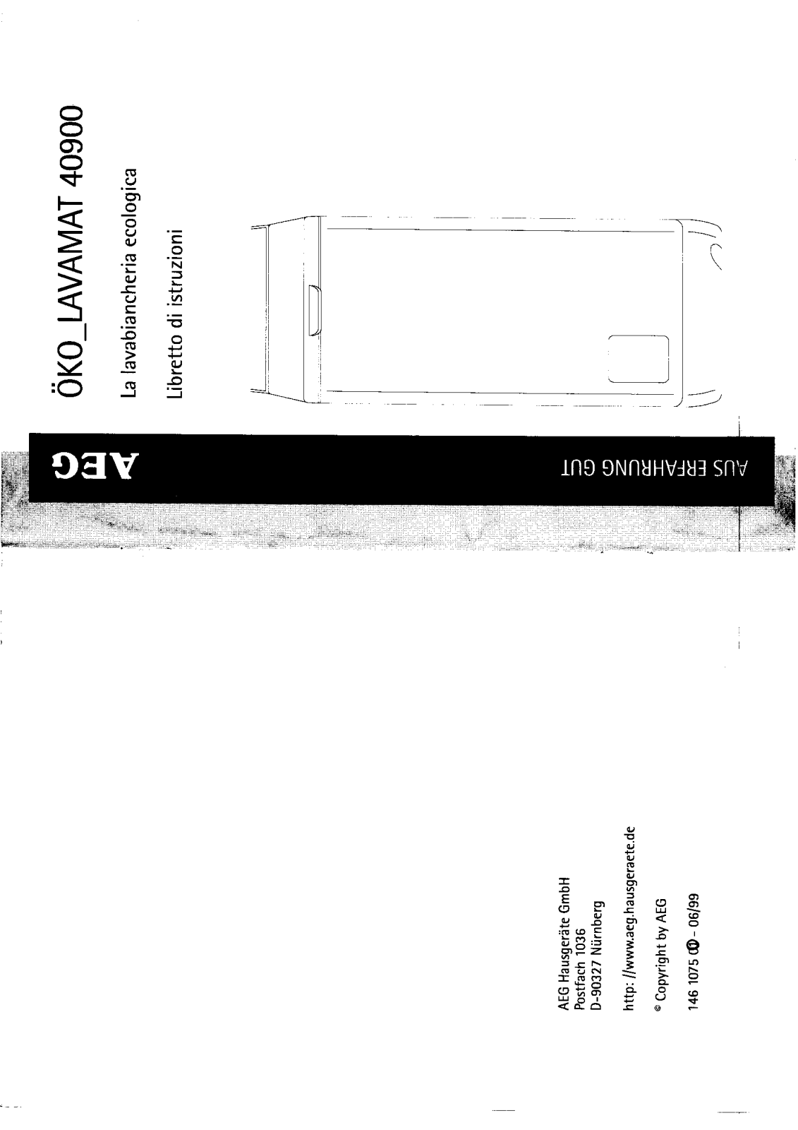 AEG LAV40900 User Manual